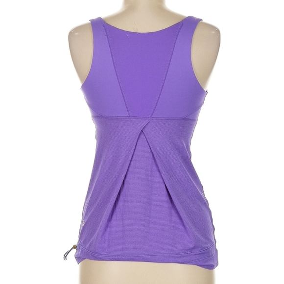 Lululemon Run: Ta Ta Topper Power Purple Tank Top With Adjustable Hem - Picture 10 of 10